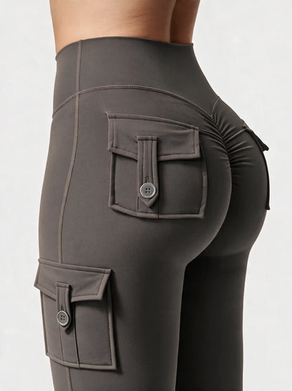 Zovella Sculpted Flared Leggings