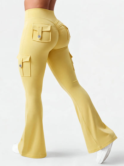 Zovella Sculpted Flared Leggings