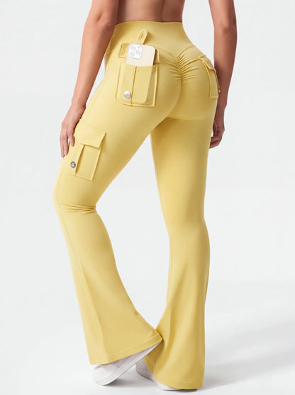 Zovella Sculpted Flared Leggings