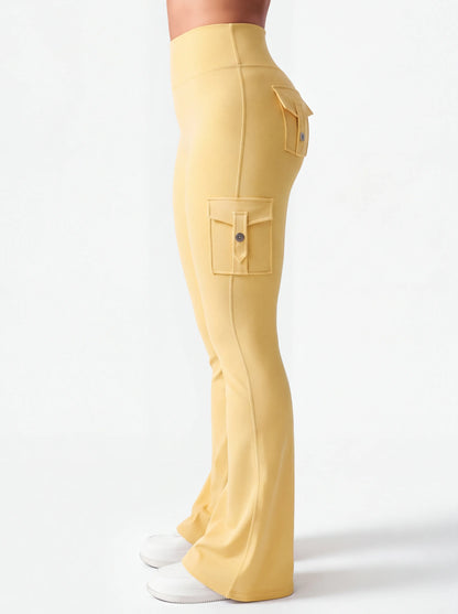 Zovella Sculpted Flared Leggings